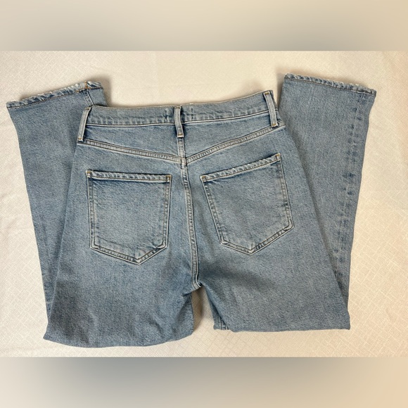 Agolde High waisted Cropped Riley jeans Size 26 - Picture 2 of 11